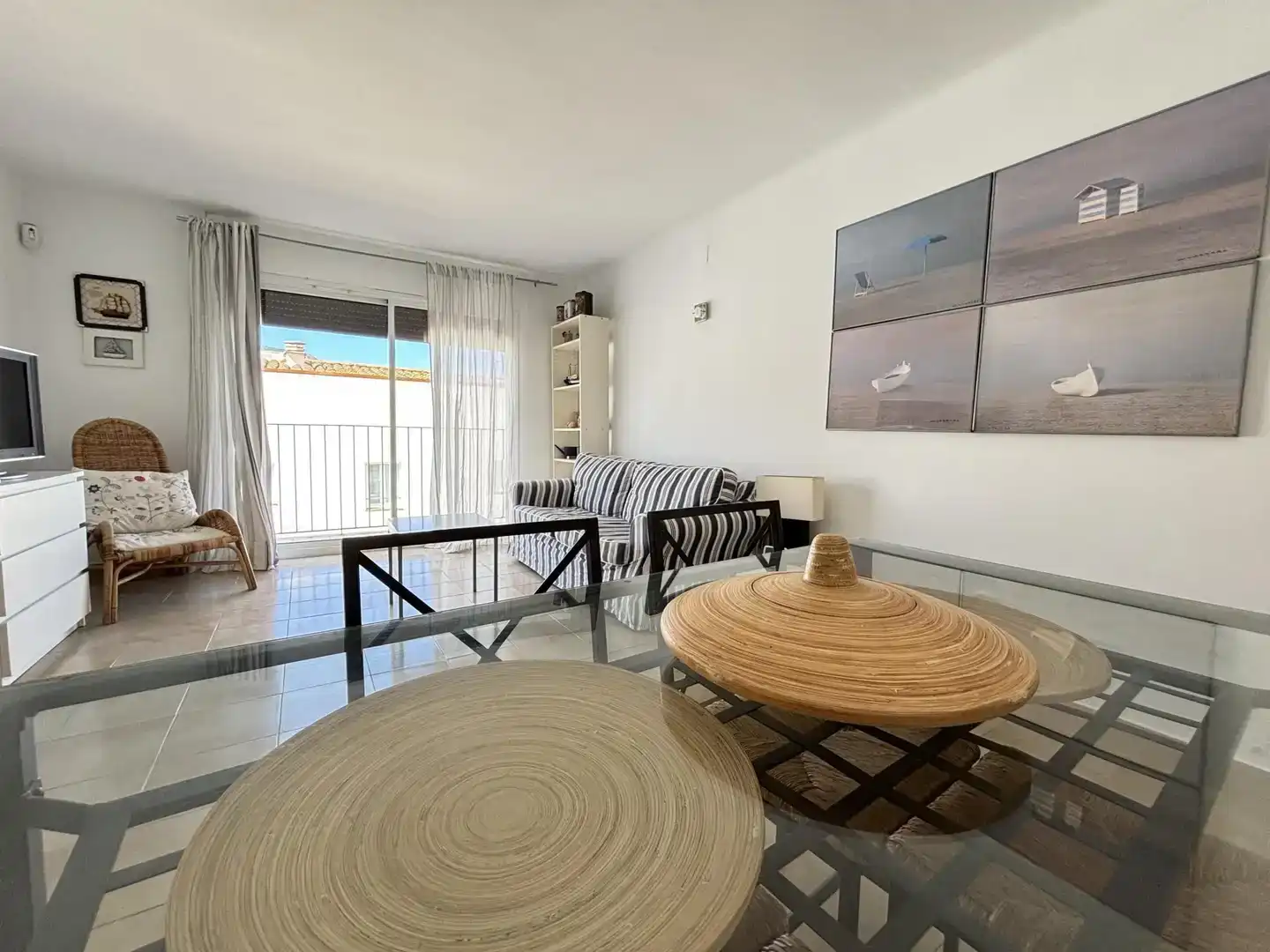 Living room of Flat for sale in El Port de la Selva  with Balcony