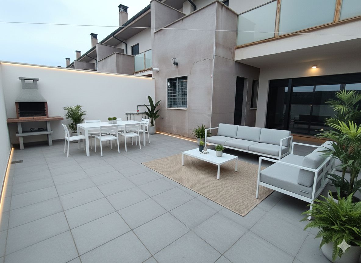 Terraza de Casa adosada en venta en Torralba de Calatrava con Calefacción, Terraza y Trastero