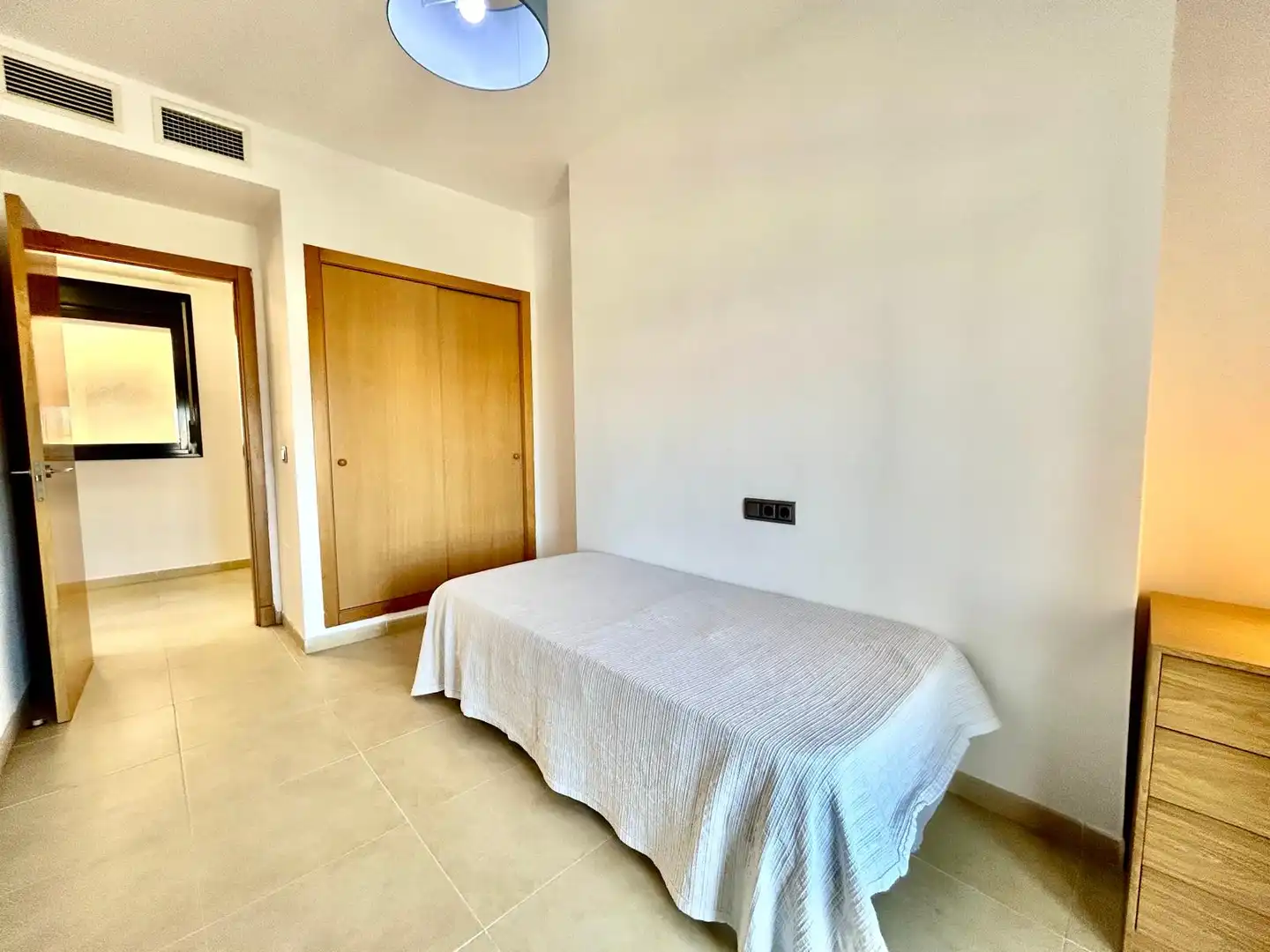 Bedroom of Flat for sale in Roquetas de Mar  with Air Conditioner, Heating and Terrace