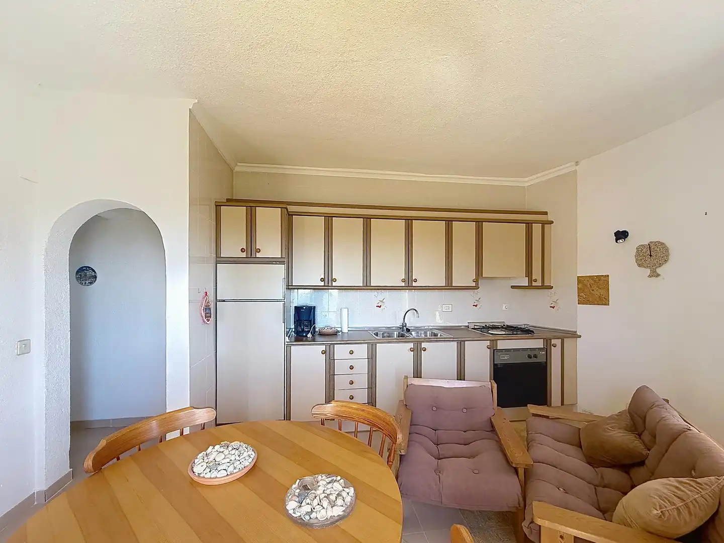 Cocina de Casa o chalet en venta en Benitachell / El Poble Nou de Benitatxell con Aire acondicionado, Calefacción y Jardín privado