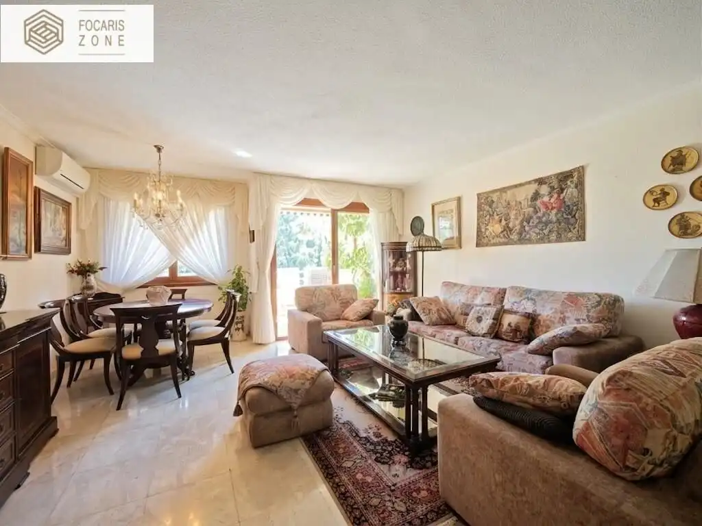 Sala d'estar de Pis en venda en Málaga amb Aire condicionat, Calefacció i Jardí privat