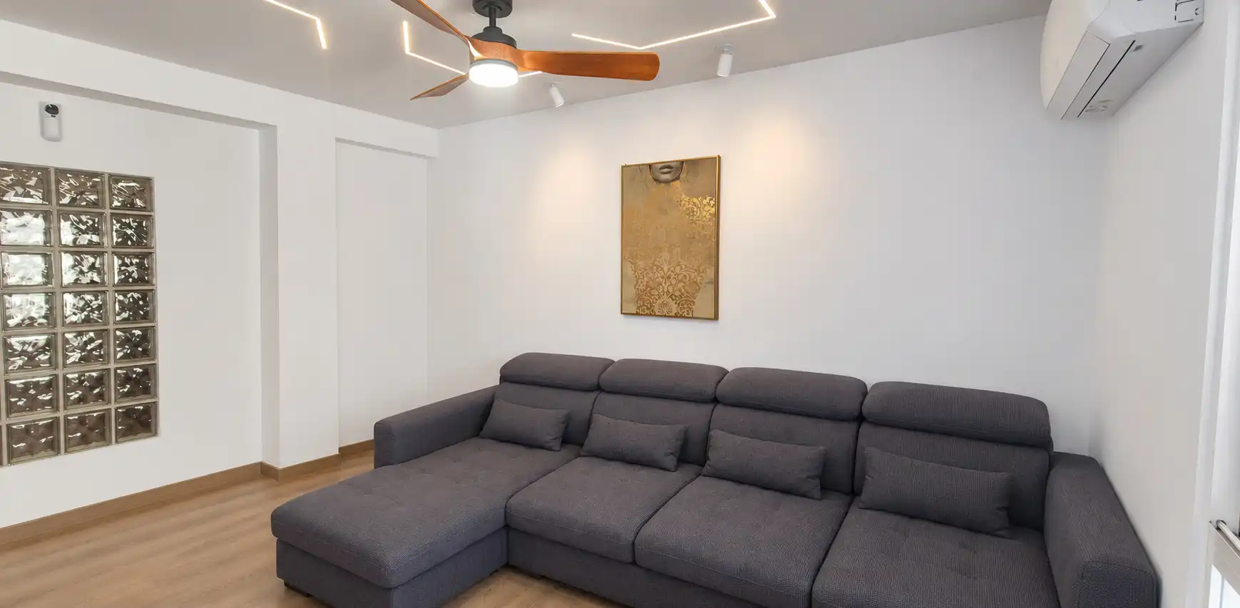 Living room of Flat for sale in Palma de Gandia  with Air Conditioner, Heating and Terrace
