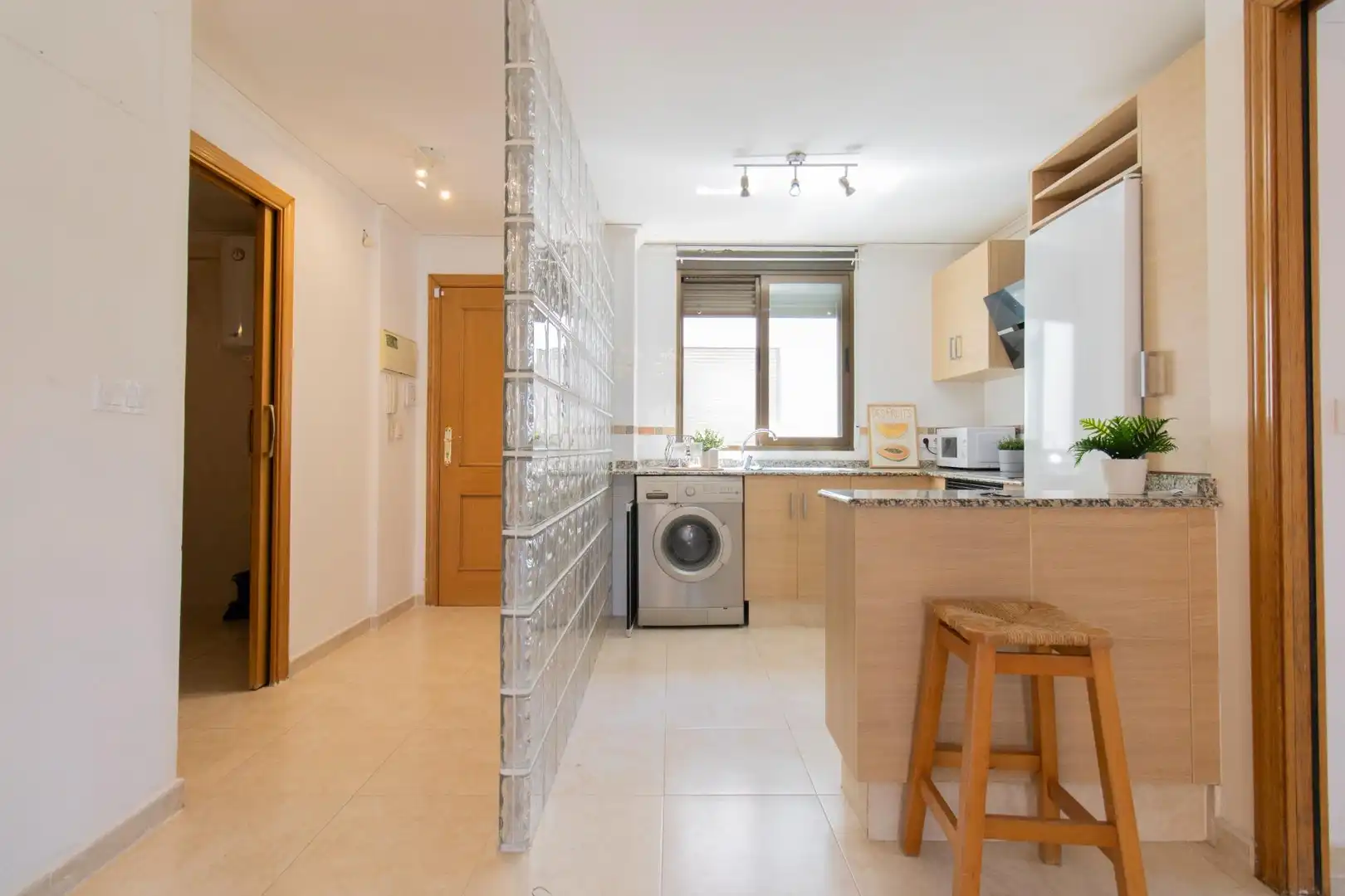 Cocina de Apartamento en venta en Estivella con Amueblado y Balcón