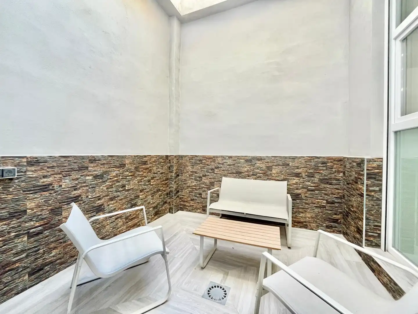 Terraza de Apartamento de alquiler en Torrevieja con Aire acondicionado, Calefacción y Terraza