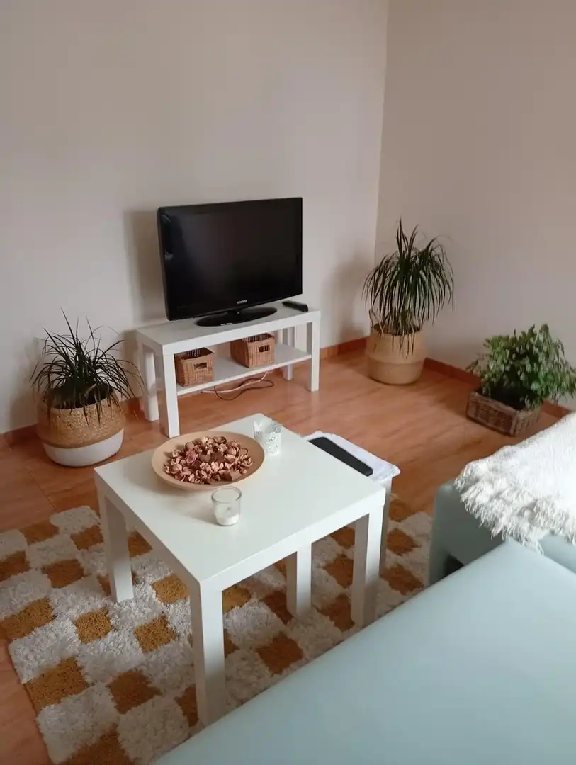 Sala de estar de Piso de alquiler en Gijón  con Amueblado