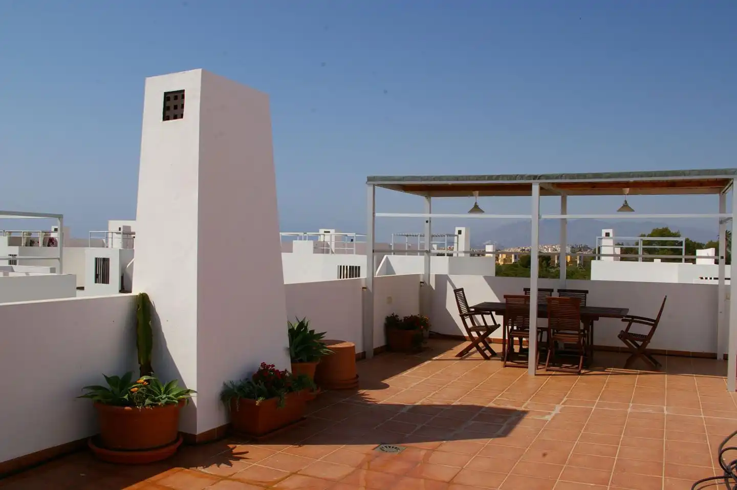Terrace of Flat for rent in Vera