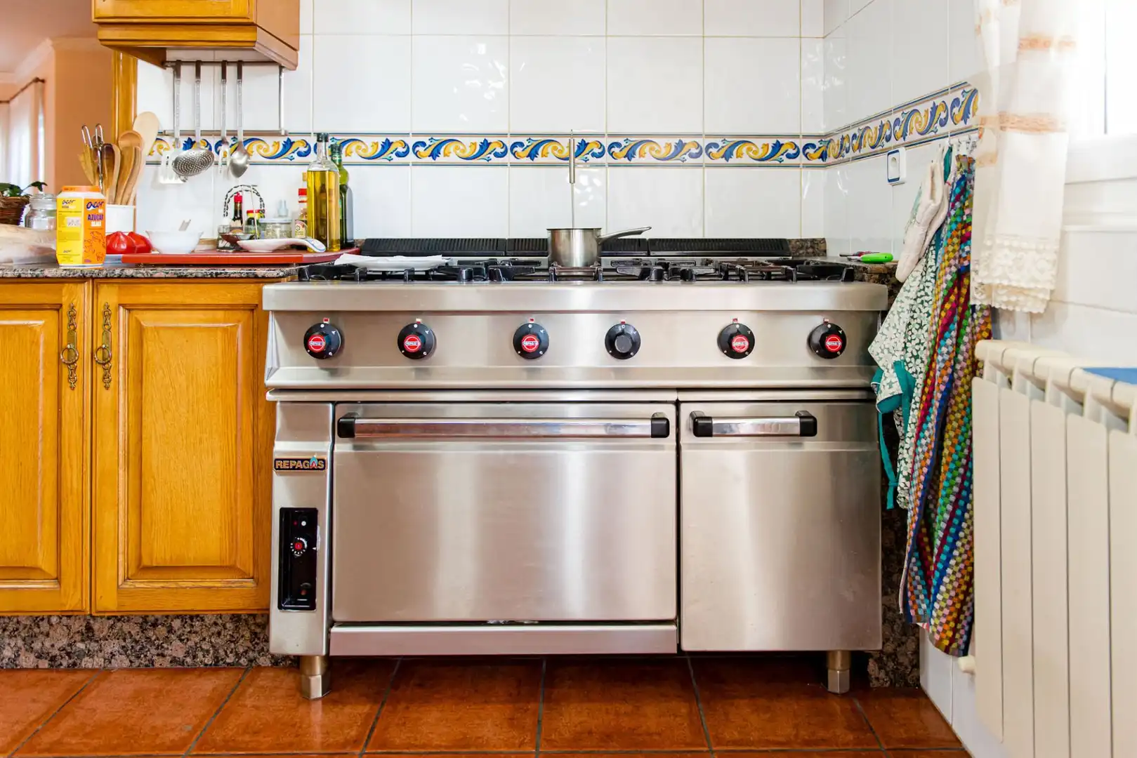 Kitchen of Houses for sale in Torre del Bierzo  with Air Conditioner, Heating and Private garden