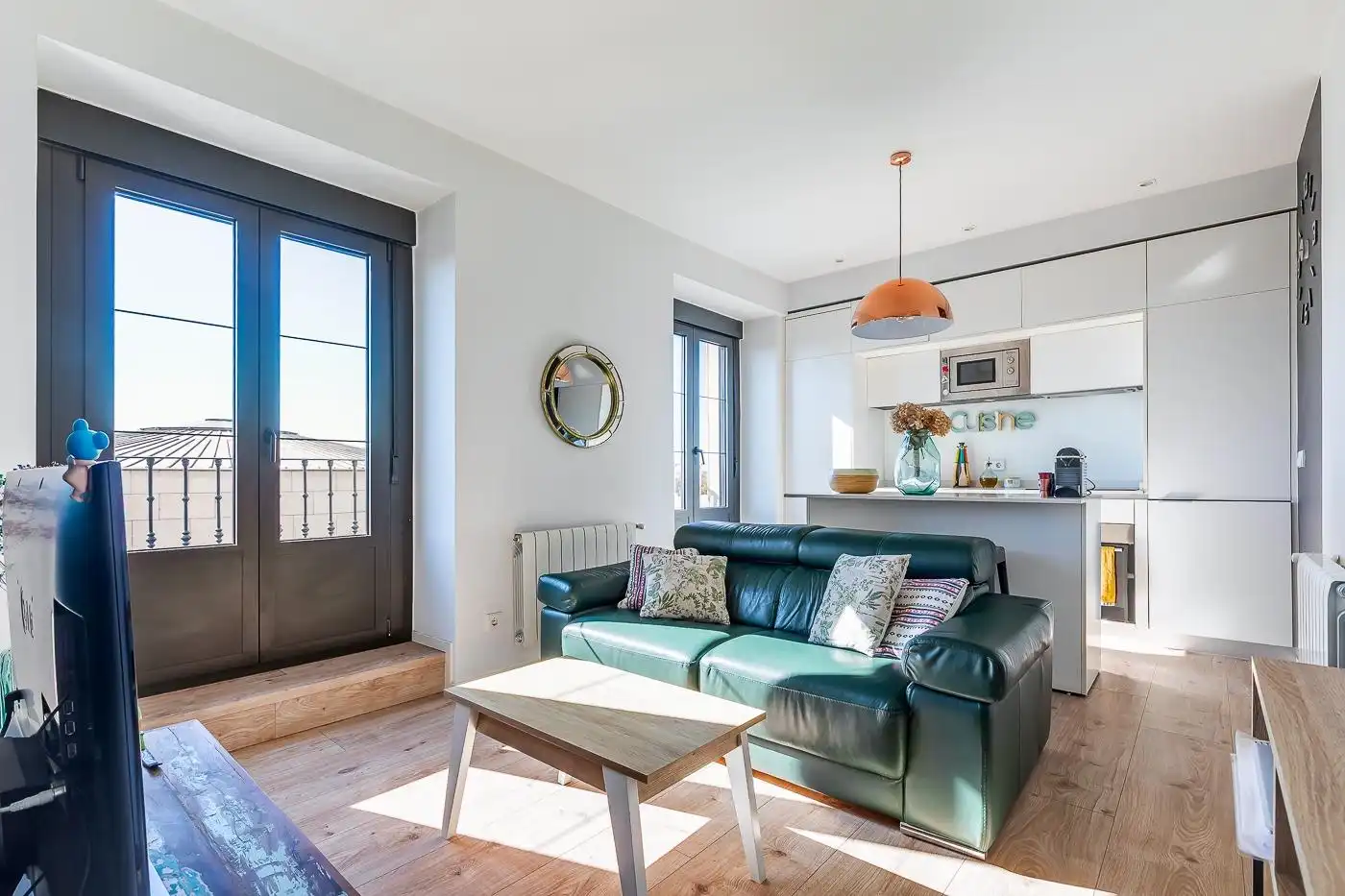 Sala d'estar de Apartament en venda en Centro