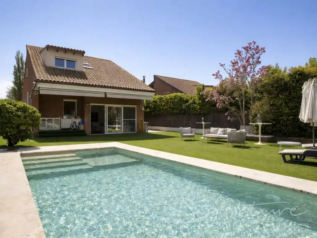 Piscina de Casa o xalet de lloguer en Sant Cugat del Vallès amb Aire condicionat, Piscina i Moblat