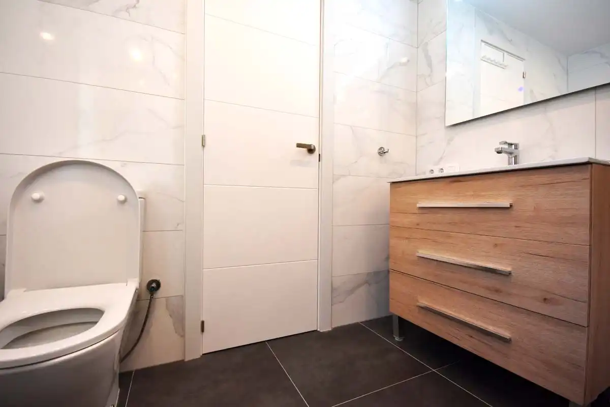 Baño de Casa o chalet en venta en Calpe / Calp con Aire acondicionado, Jardín privado y Terraza