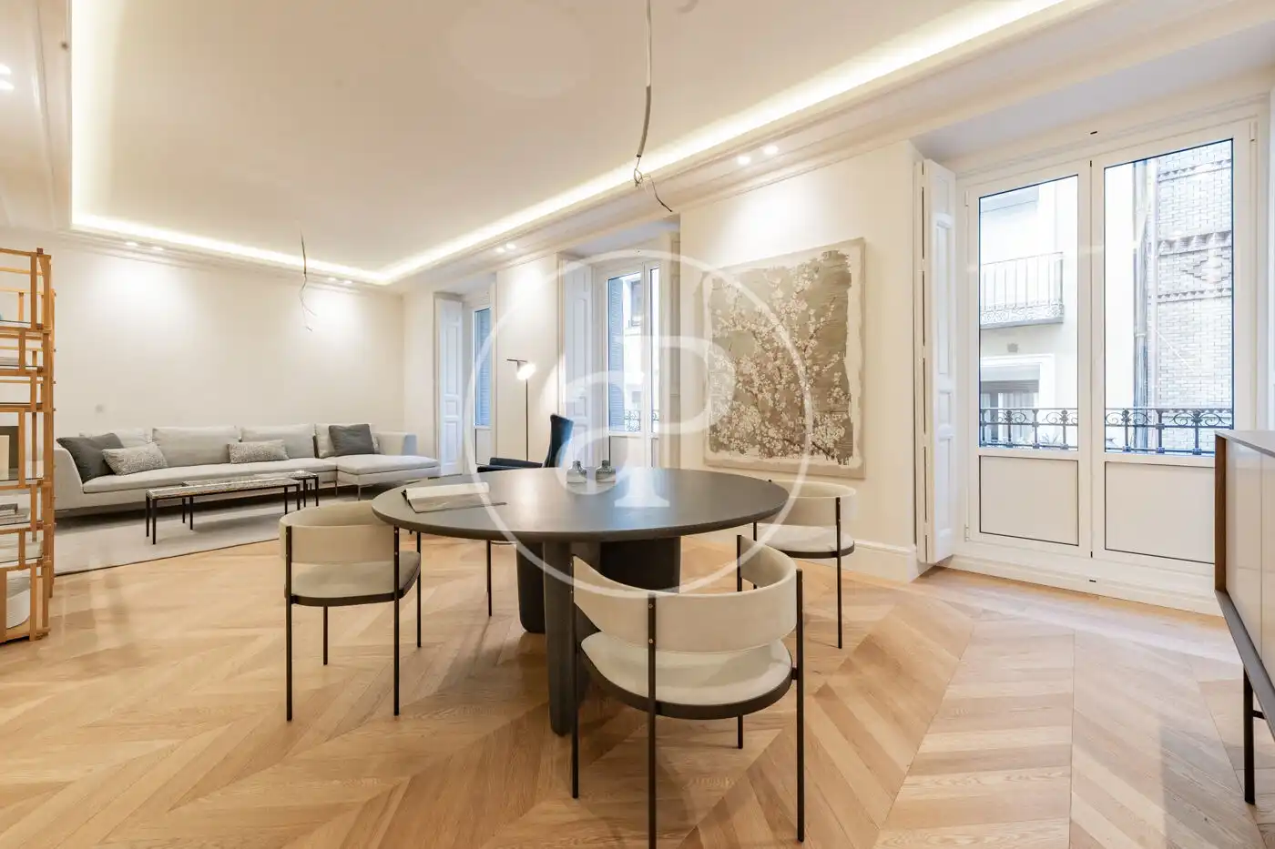 Esszimmer von Wohnung zum Verkauf in Madrid mit Klimaanlage, Heizung und Balkon