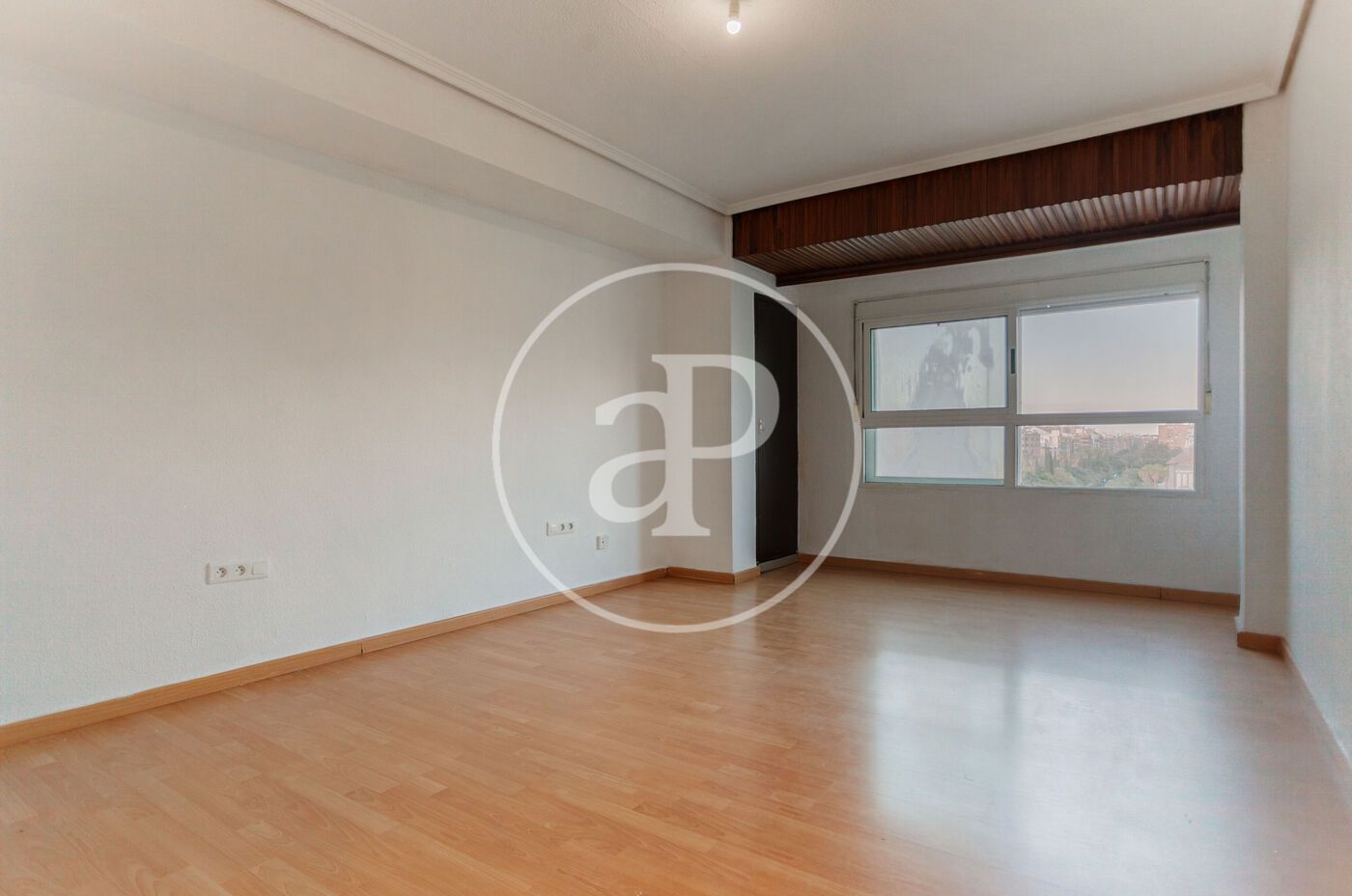 Living room of Flat for sale in  Valencia Capital  with Heating and Balcony
