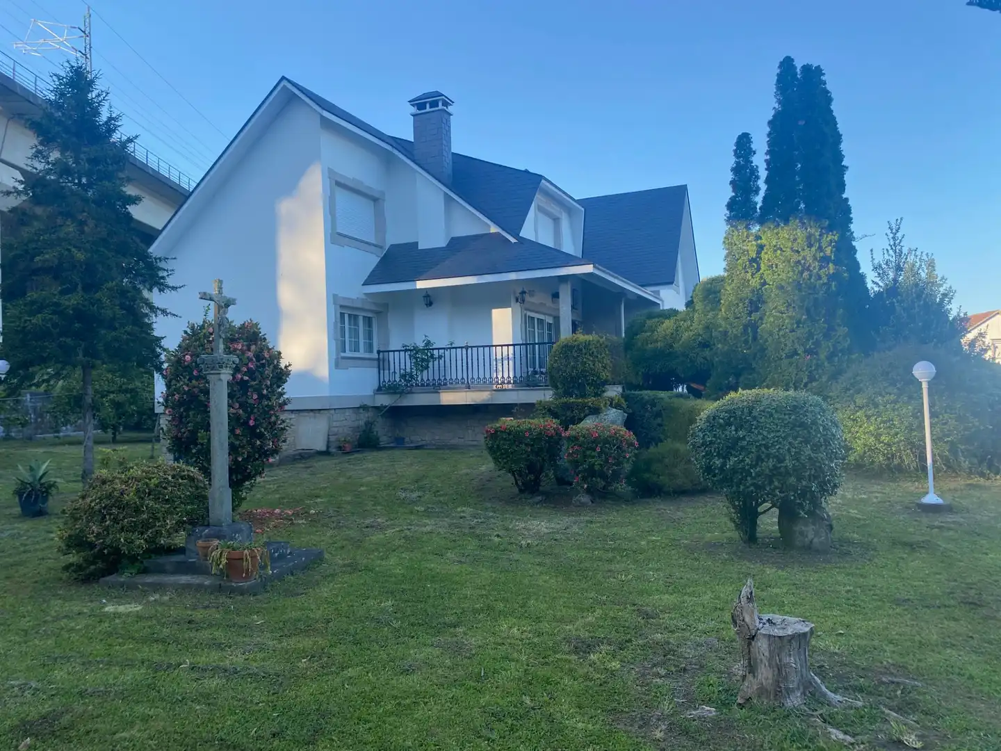 Vista exterior de Casa o chalet en venta en Dodro con Calefacción, Jardín privado y Parquet