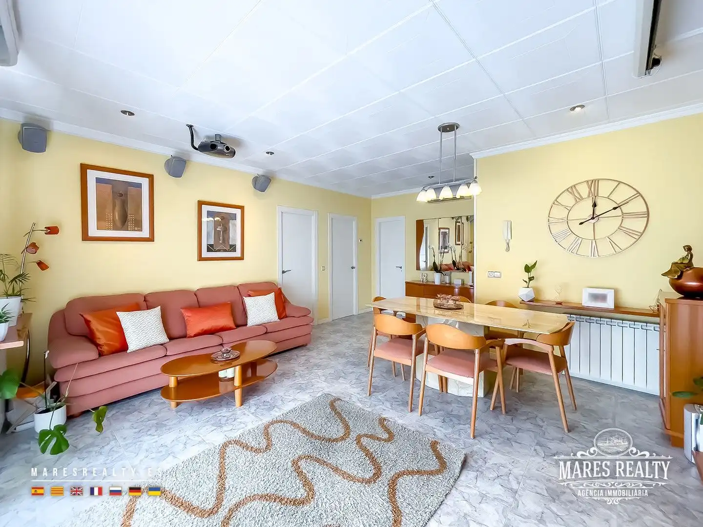 Sala d'estar de Casa adosada en venda en Lloret de Mar amb Aire condicionat, Calefacció i Traster