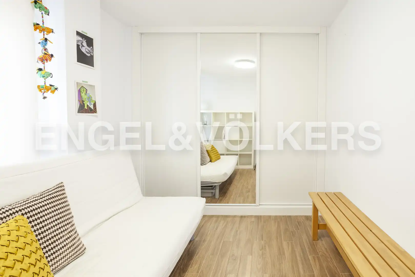 Bedroom of Attic for rent in Madrid  with Air Conditioner, Heating and Terrace