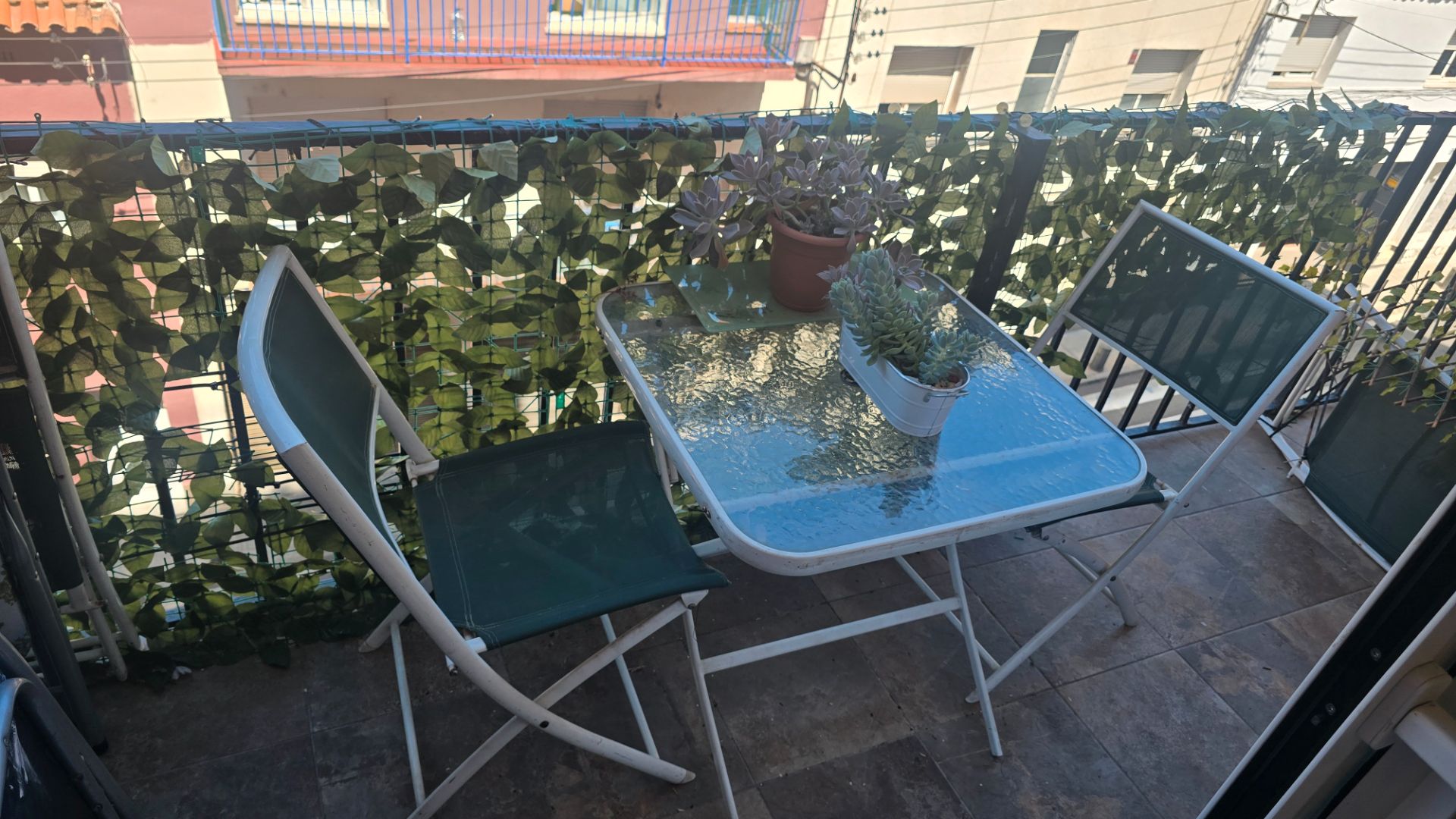Terrace of Flat for sale in Rubí  with Air Conditioner, Heating and Parquet flooring