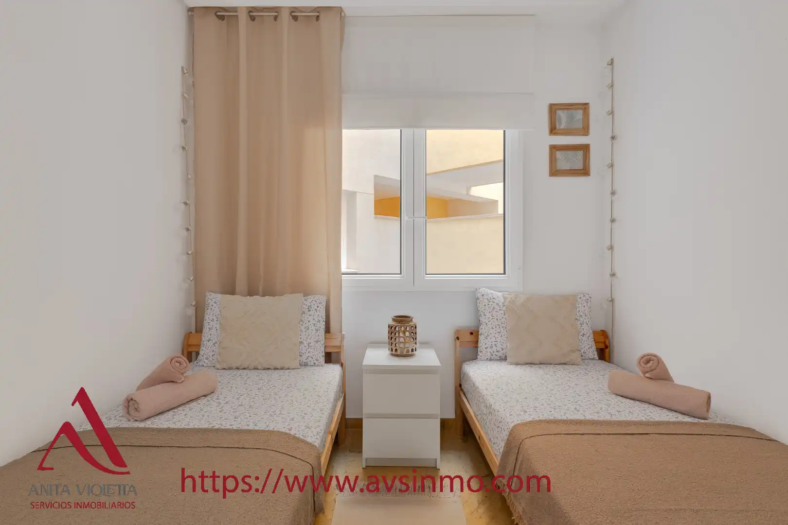 Bedroom of Apartments for rent in Orihuela  with Air Conditioner, Furnished and Oven