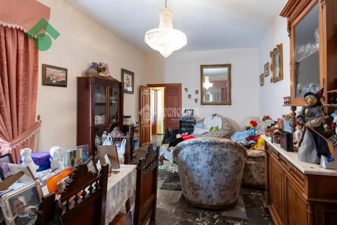 Sala de estar de Casa adosada en venta en Nerja con Jardín privado