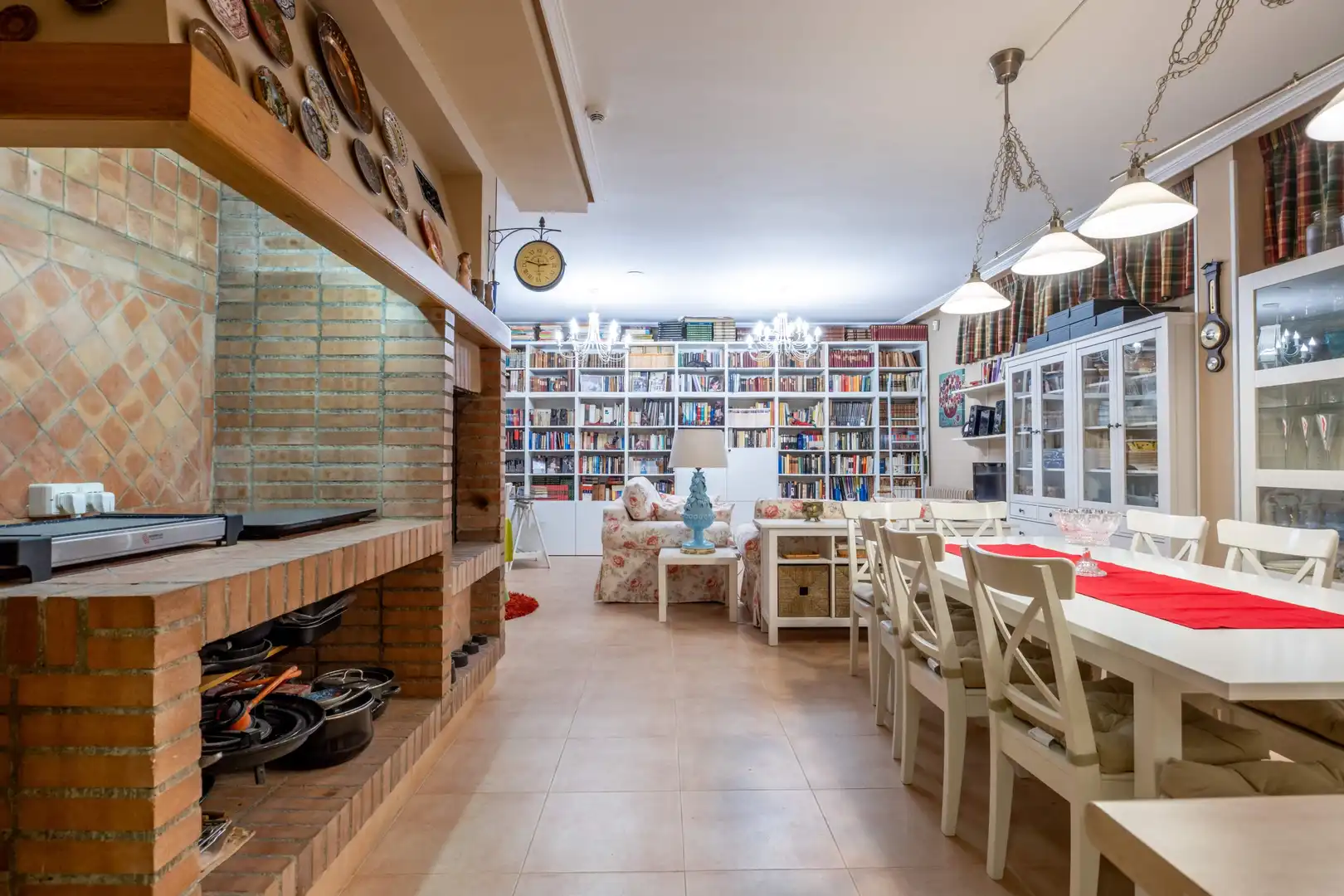 Dining room of Detached homes for sale in Zaragoza  with Air Conditioner, Heating and Community pool