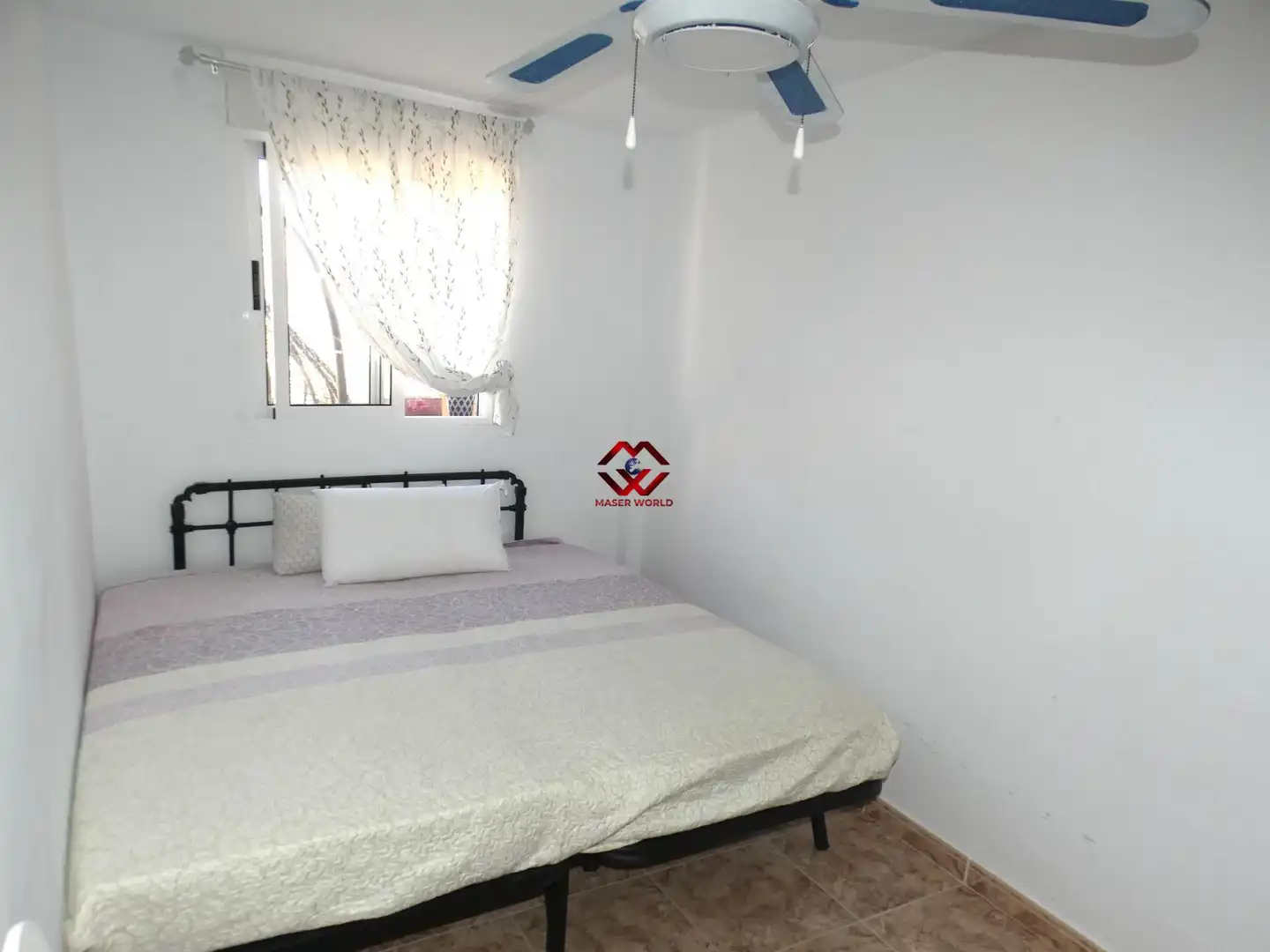 Schlafzimmer von Maisonette zum Verkauf in Mazarrón mit Klimaanlage, Terrasse und Möbliert