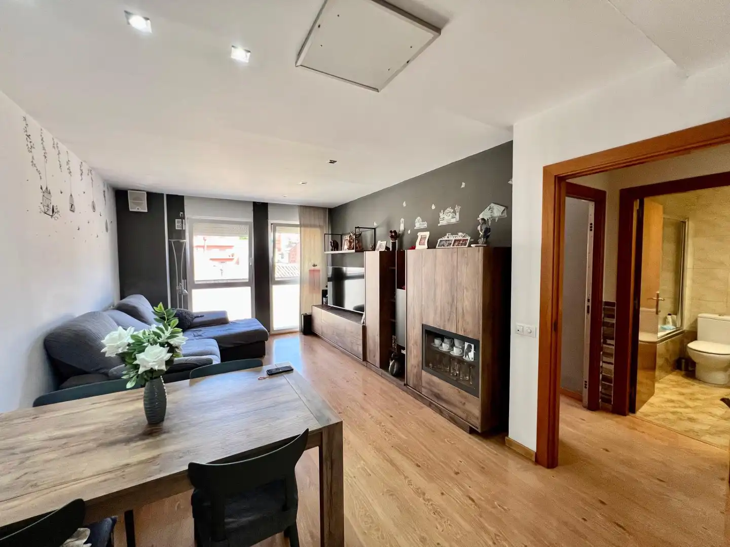 Sala de estar de Piso en venta en Sabadell