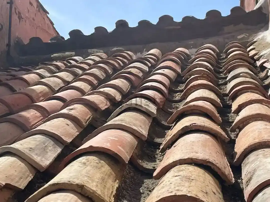 Vista exterior de Casa adosada en venda en Ariño amb Moblat