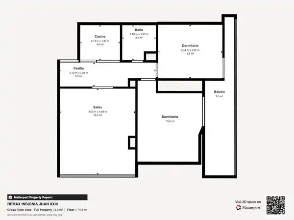 Piso en venta en Avenida Juan XXIII, 1, Arenales - Lugo - Avda. Marítima