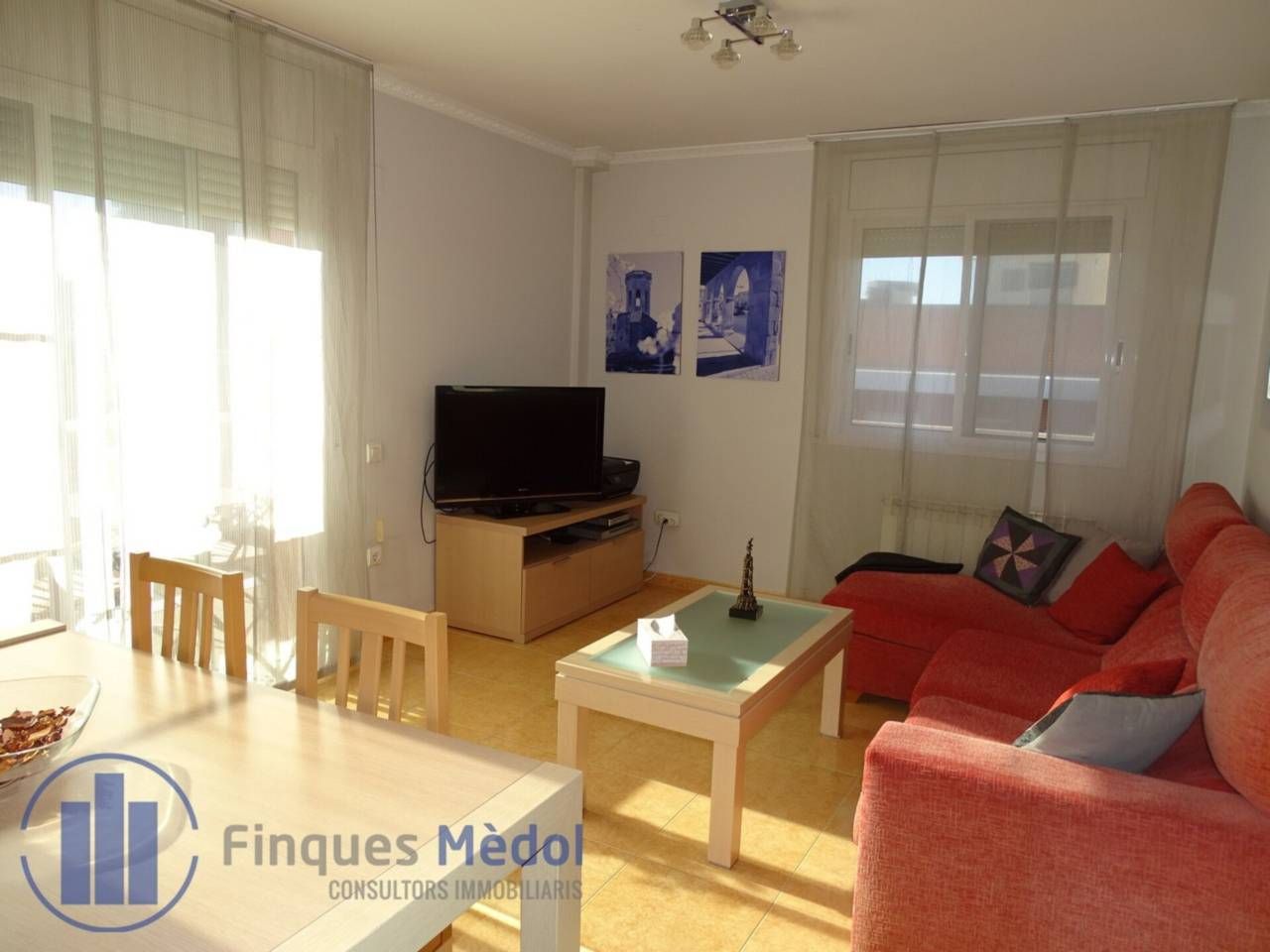 Living room of Attic to rent in  Tarragona Capital  with Air Conditioner, Heating and Terrace
