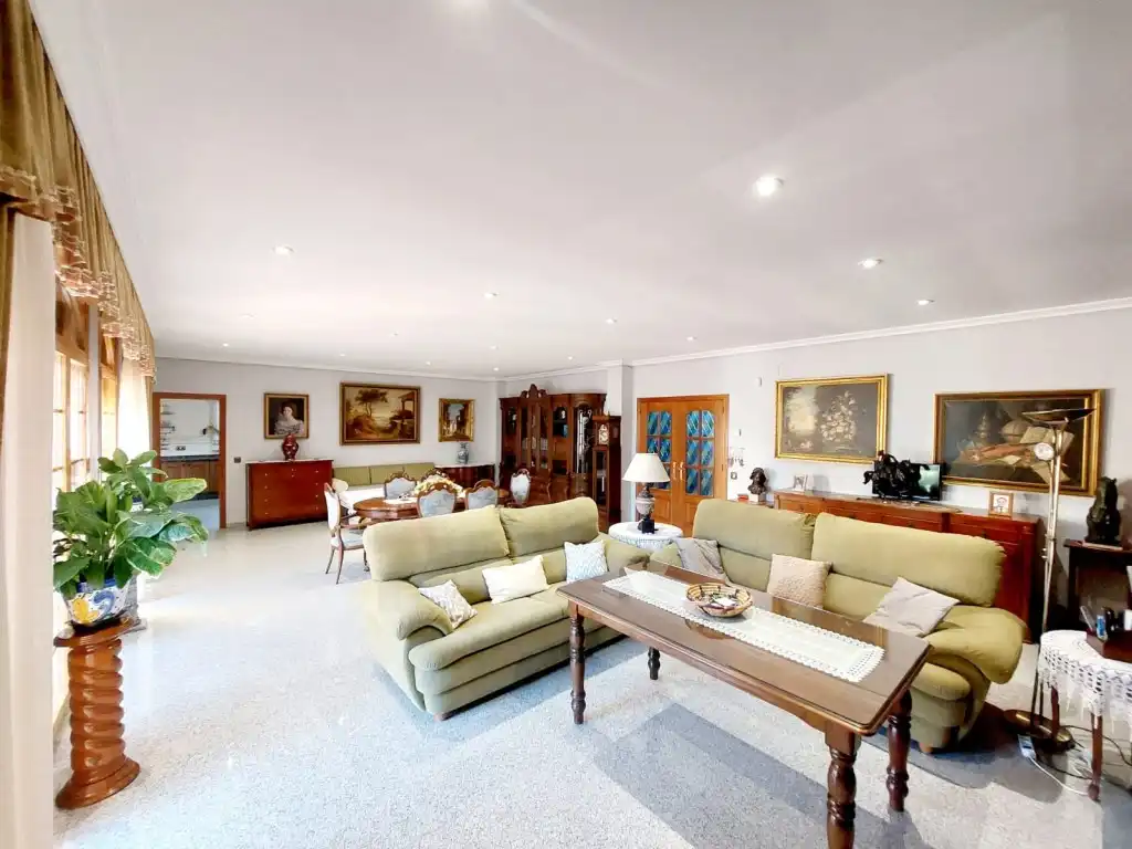 Sala d'estar de Casa o xalet en venda en Badajoz
