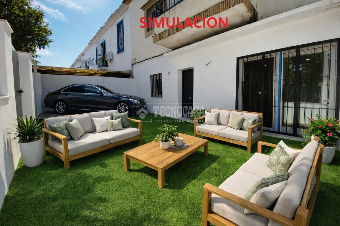 Terraza de Piso en venta en  Sevilla Capital