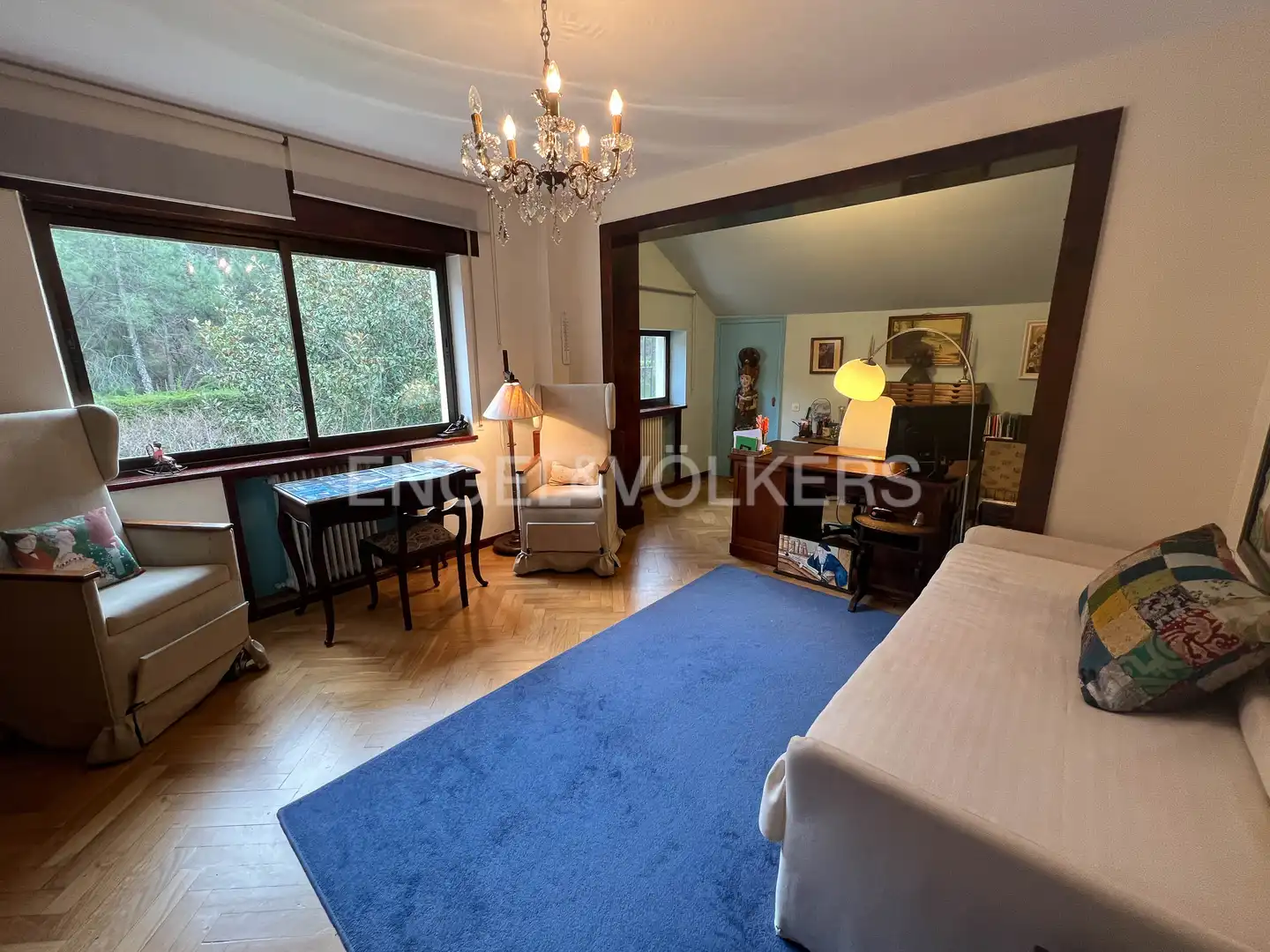 Sala de estar de Casa o chalet en venta en Sotillo de la Adrada con Aire acondicionado, Calefacción y Jardín privado