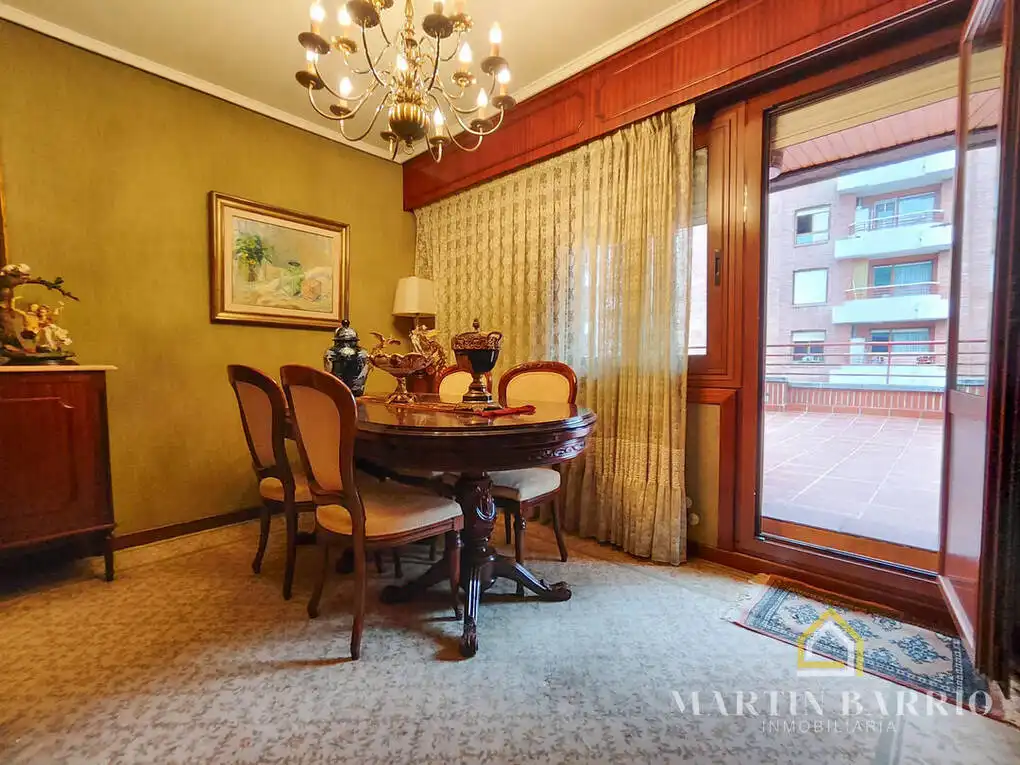 Esszimmer von Wohnung zum Verkauf in Bilbao  mit Klimaanlage, Heizung und Terrasse