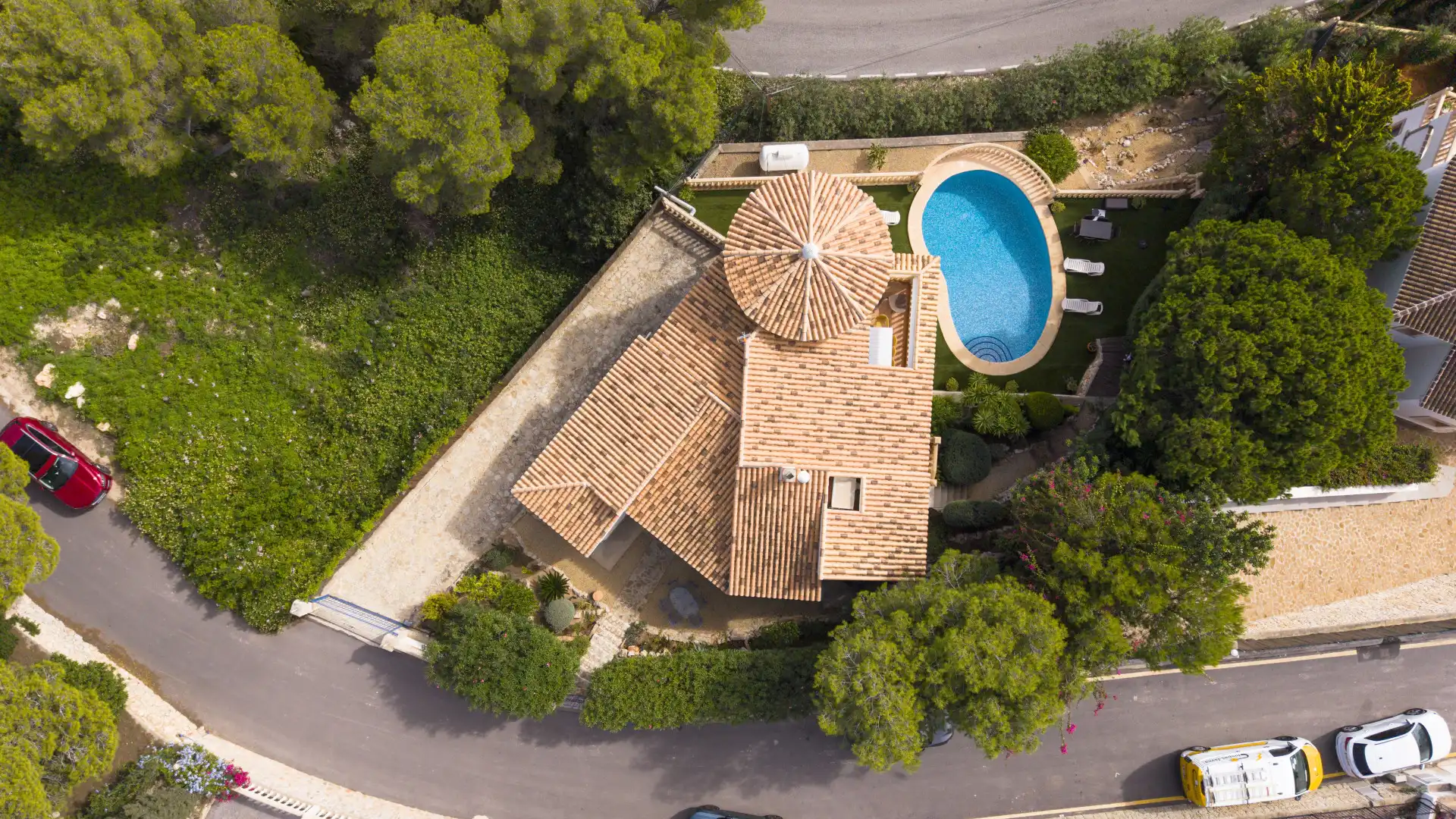 Exterior view of Houses for sale in Jávea / Xàbia  with Heating, Private garden and Terrace