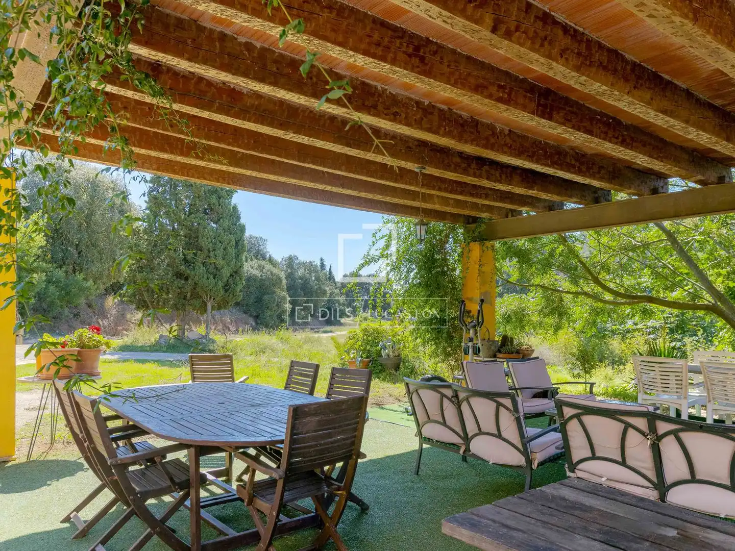 Terraza de Finca rústica en venta en Vilassar de Dalt con Jardín privado