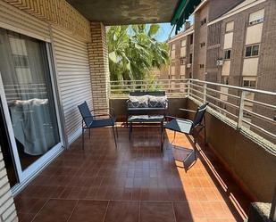 Terrassa de Pis de lloguer en  Murcia Capital amb Aire condicionat, Calefacció i Jardí privat