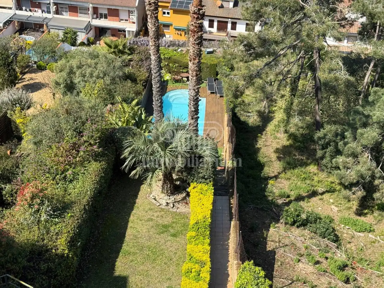 Jardí de Casa o xalet en venda en Blanes amb Aire condicionat, Calefacció i Jardí privat