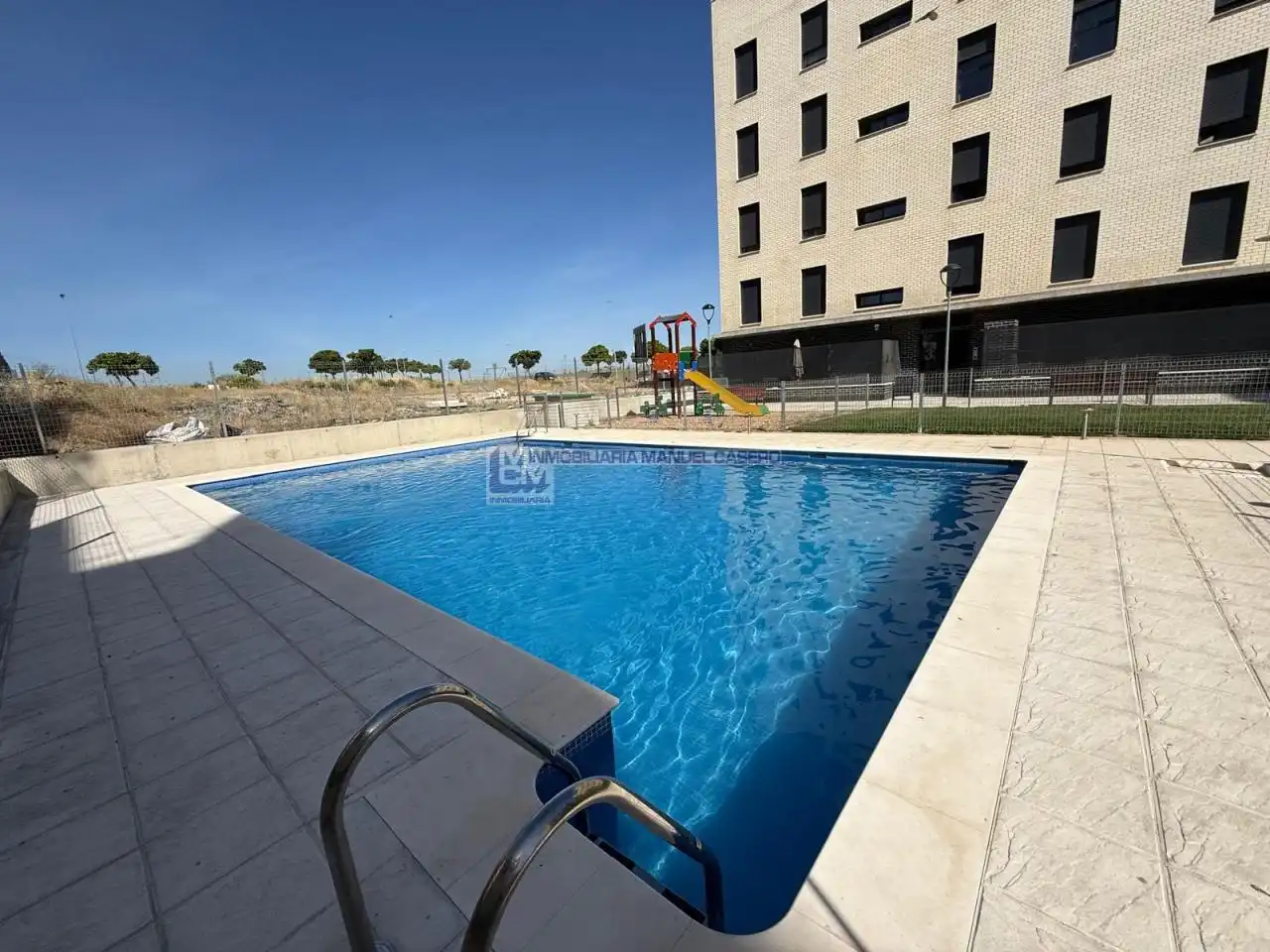 Swimming pool of Flat for rent in Cáceres  with Air Conditioner, Heating and Terrace