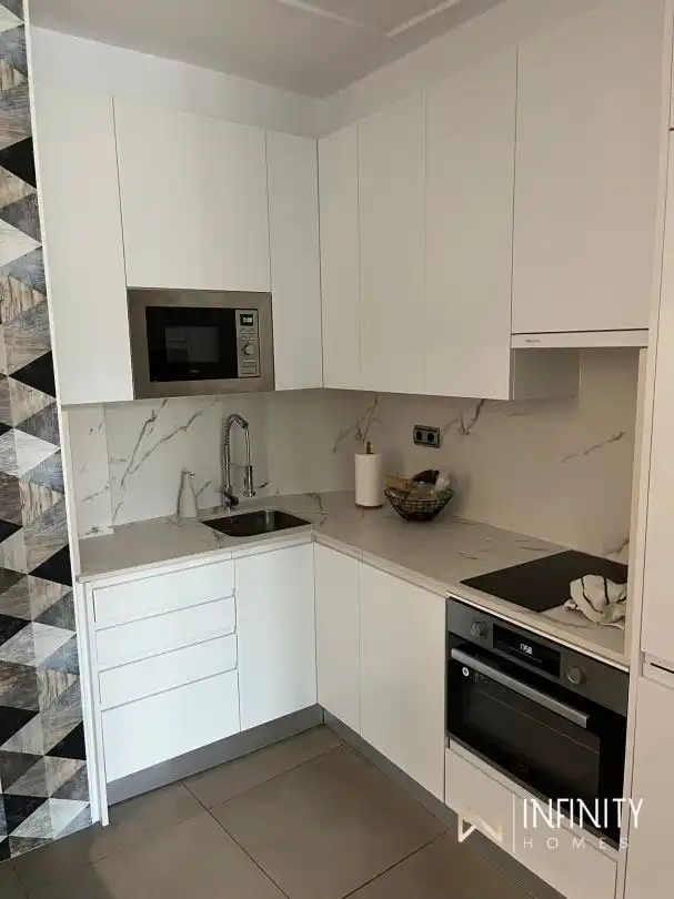 Kitchen of Flat for rent in Bilbao   with Air Conditioner, Heating and Terrace