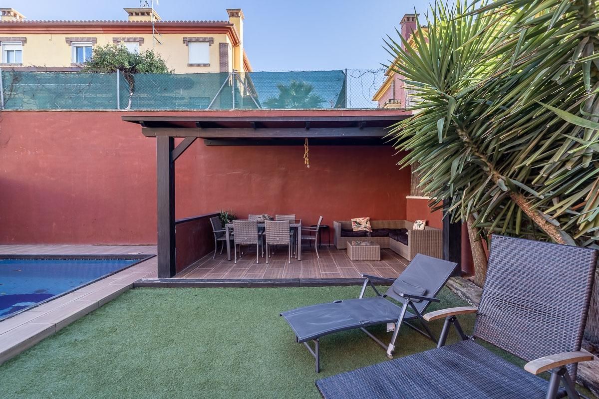 Terrassa de Casa adosada en venda en Alhendín amb Aire condicionat, Jardí privat i Terrassa