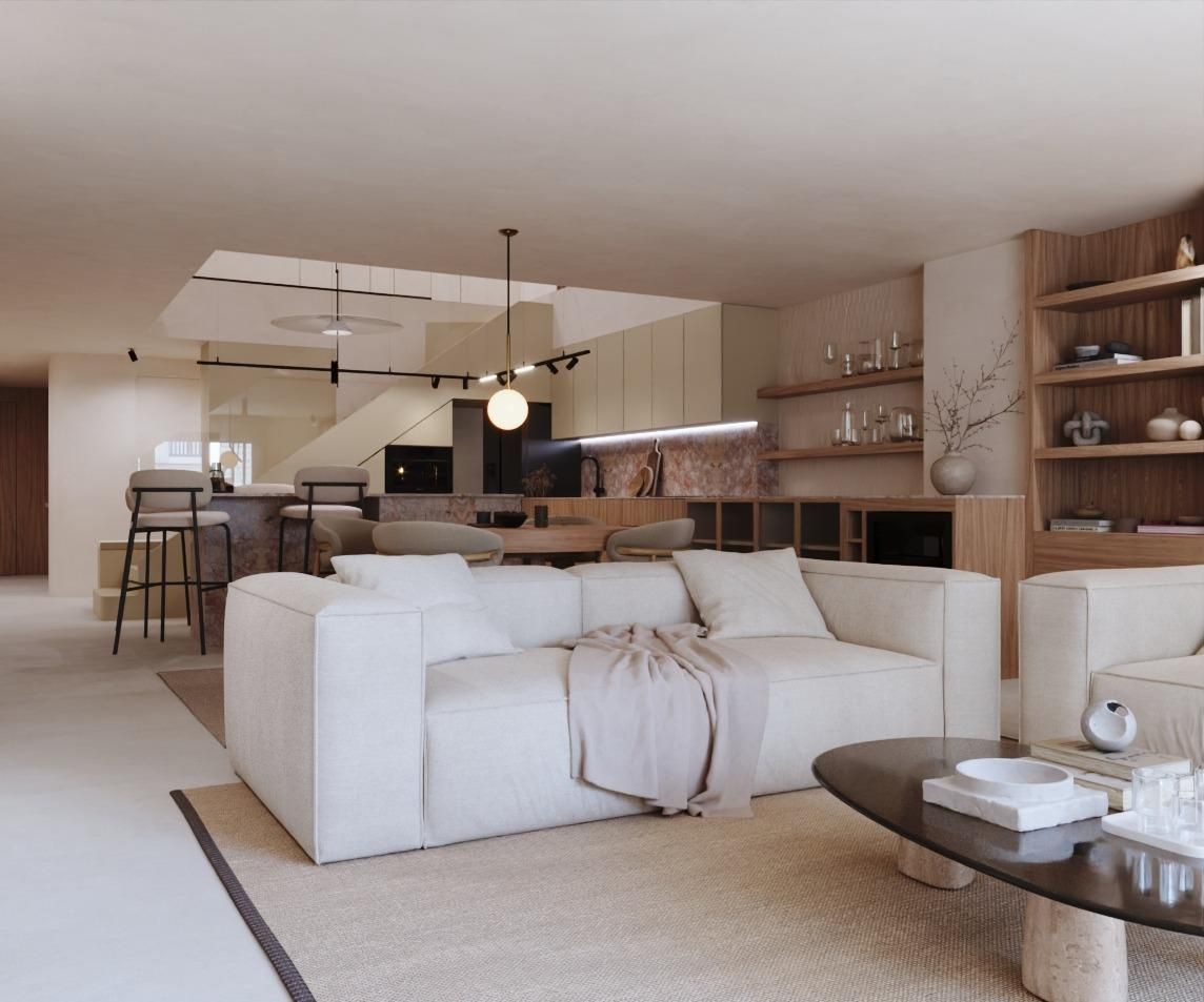 Sala d'estar de Dúplex en venda en Alicante / Alacant amb Aire condicionat, Calefacció i Terrassa
