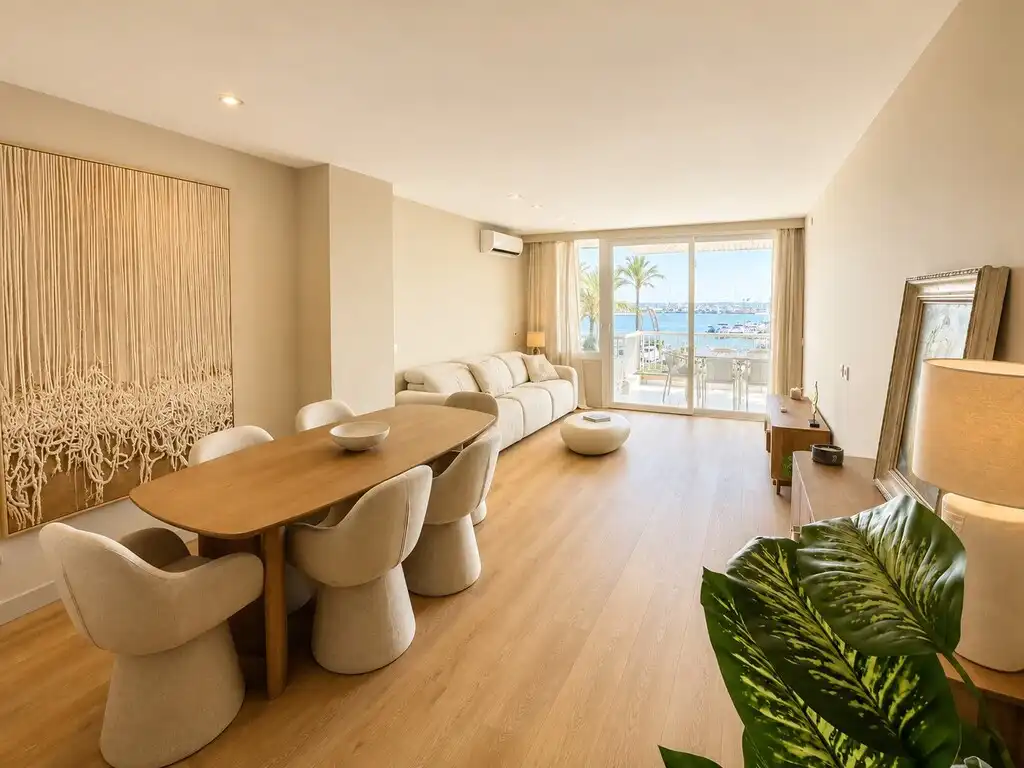 Wohnzimmer von Wohnungen zur Miete in Alcúdia mit Terrasse und Möbliert