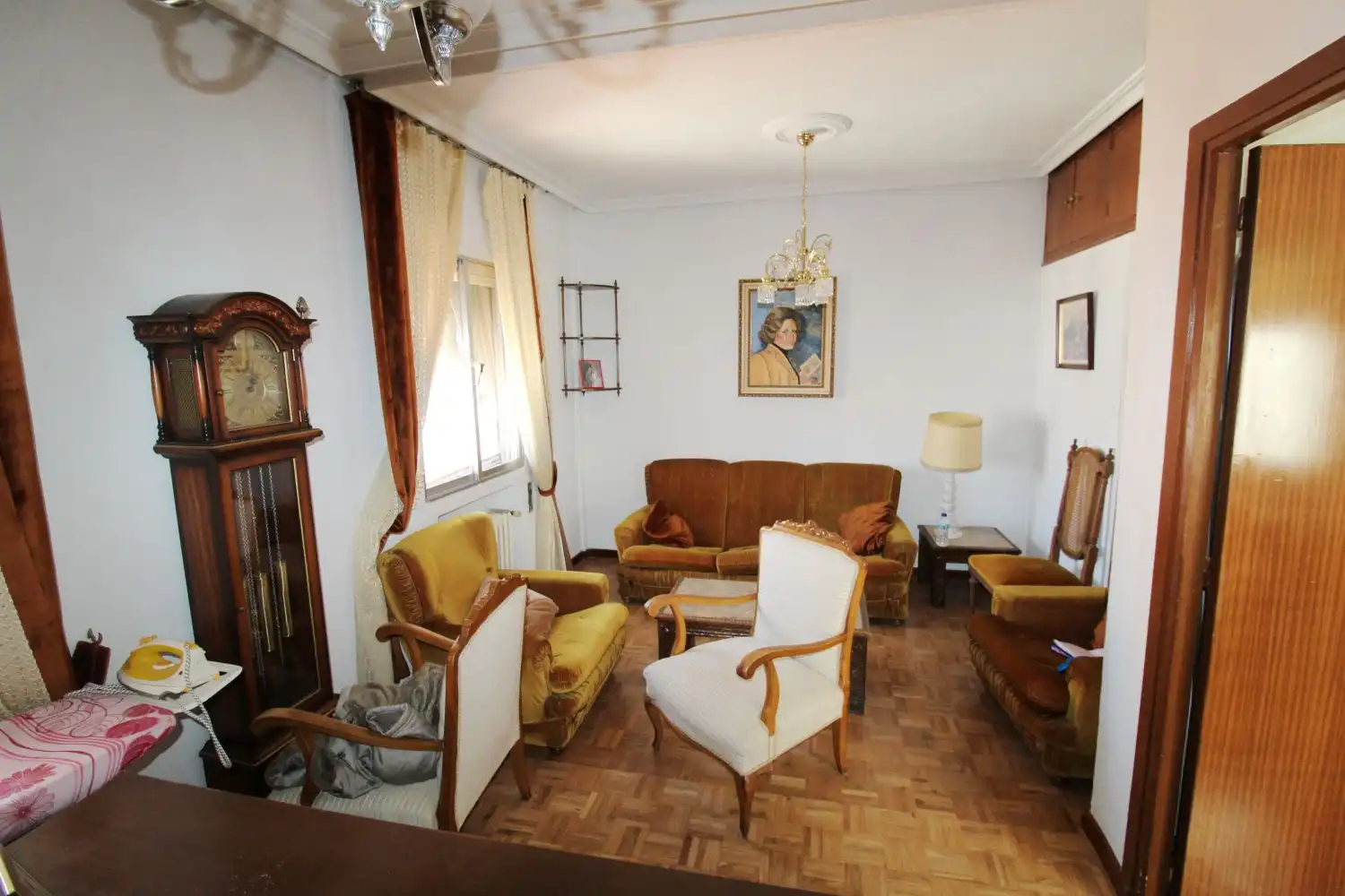 Sala de estar de Apartamento en venta en Ciudad Real con Aire acondicionado y Calefacción