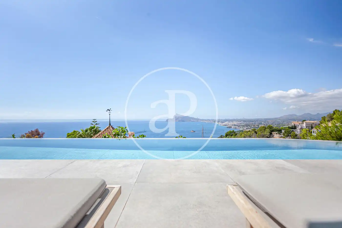 Piscina de Casa o chalet en venta en Altea con Aire acondicionado, Calefacción y Jardín privado