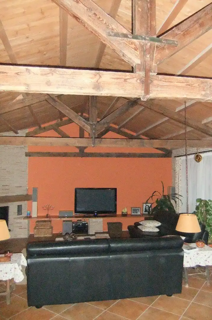 Sala de estar de Casa o chalet en venta en Torre del Burgo con Aire acondicionado, Jardín privado y Terraza