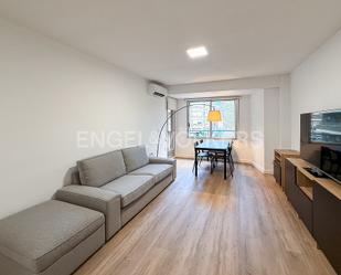 Sala d'estar de Apartament de lloguer en  Valencia Capital amb Aire condicionat, Calefacció i Terrassa