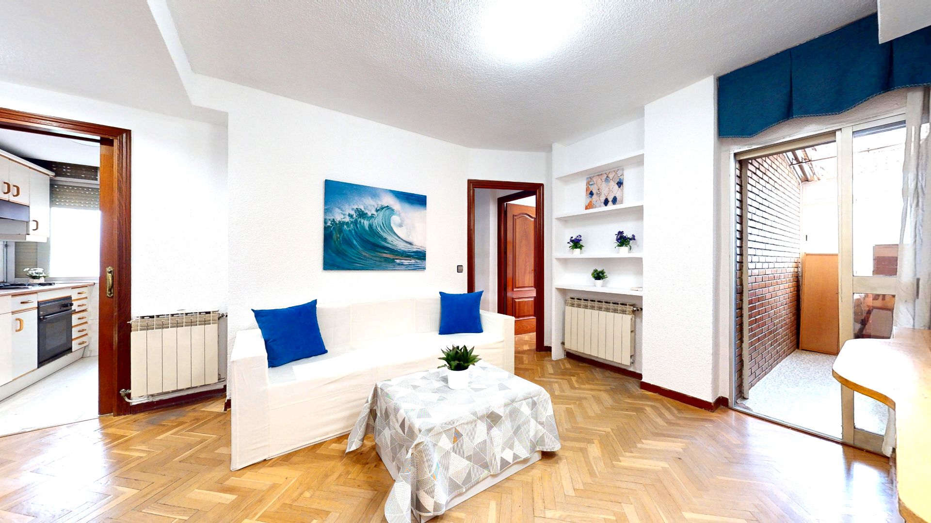 Wohnzimmer von Wohnung zum Verkauf in Leganés mit Klimaanlage, Terrasse und Abstellraum