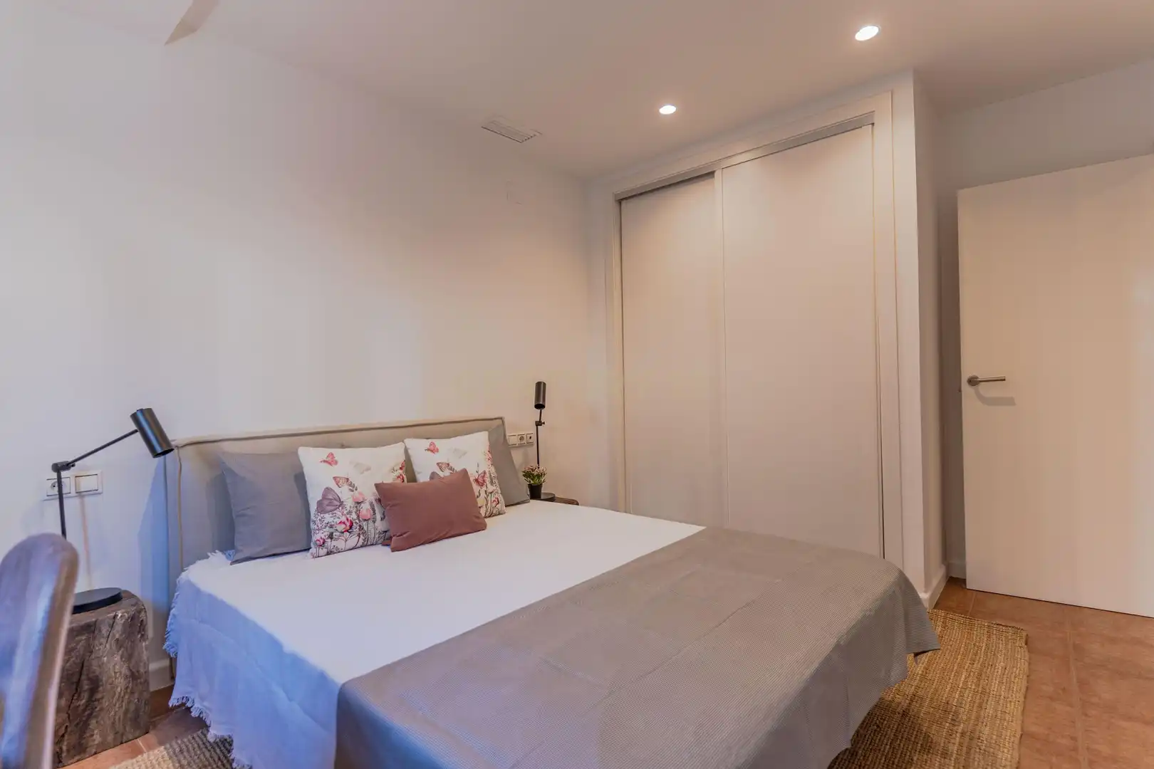 Schlafzimmer von Wohnung zur Miete in Centro