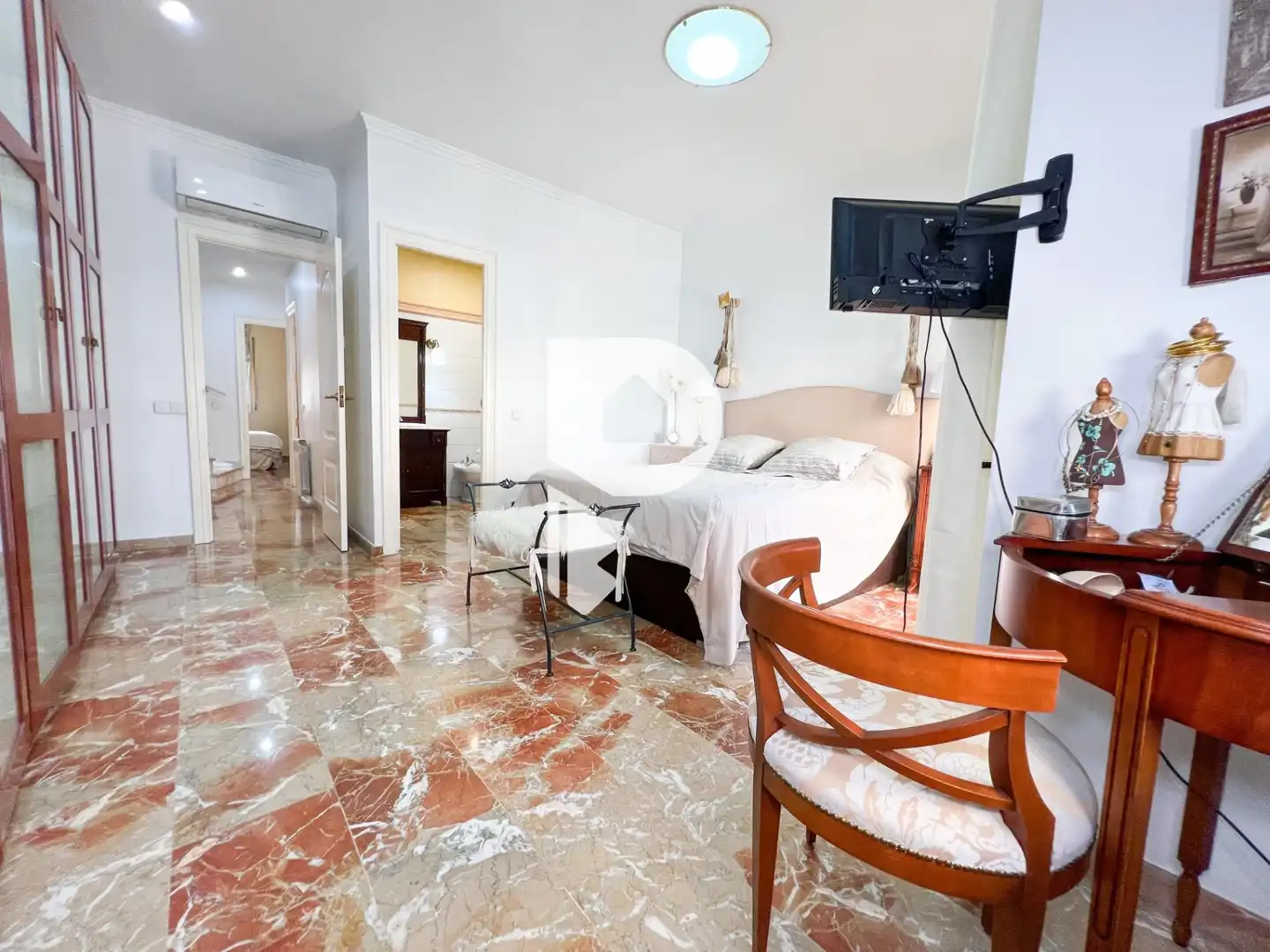 Dormitori de Casa adosada en venda en Sant Vicenç Dels Horts amb Aire condicionat, Calefacció i Terrassa