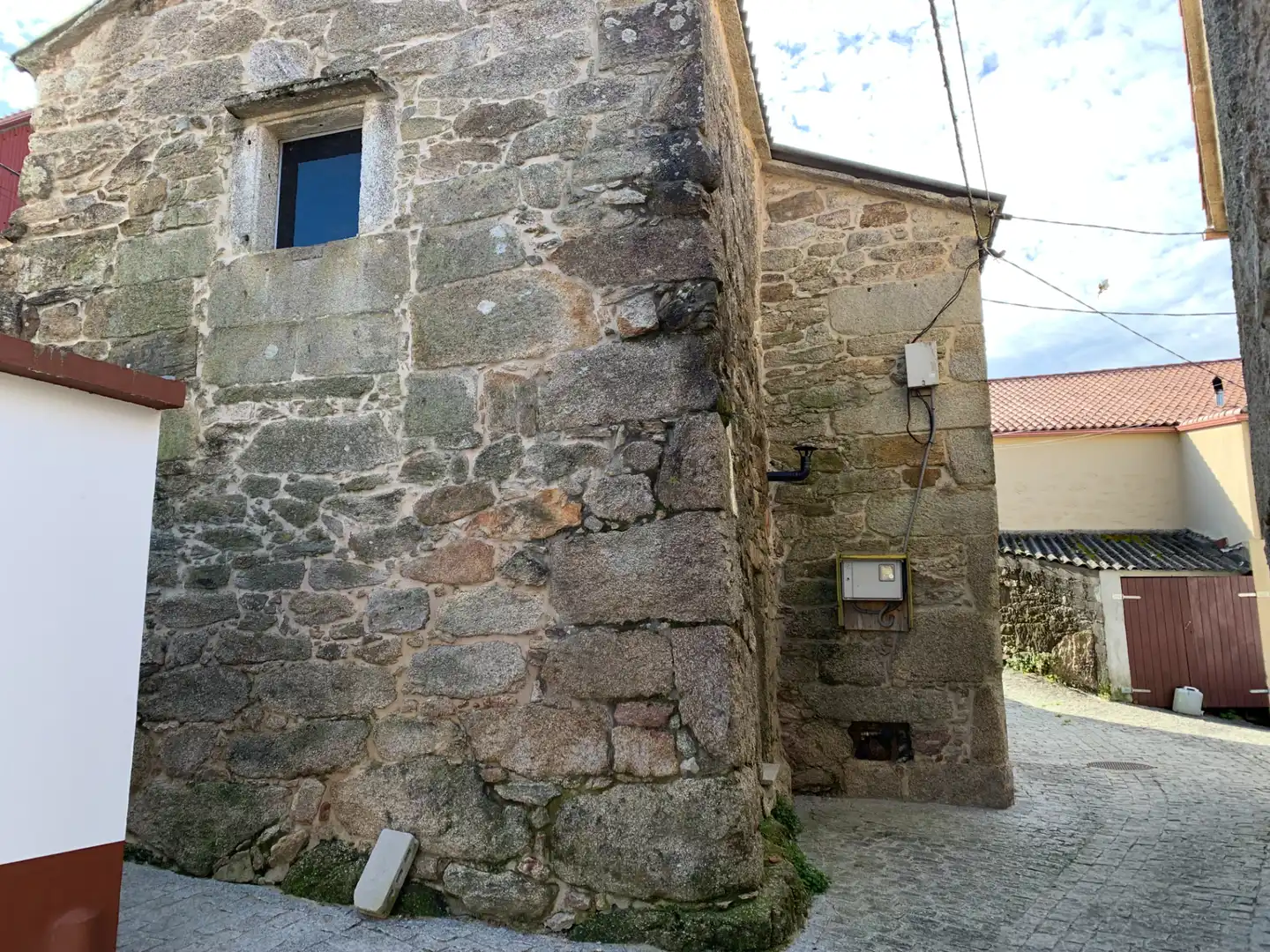 Vista exterior de Finca rústica en venda en Muros amb Calefacció i Moblat