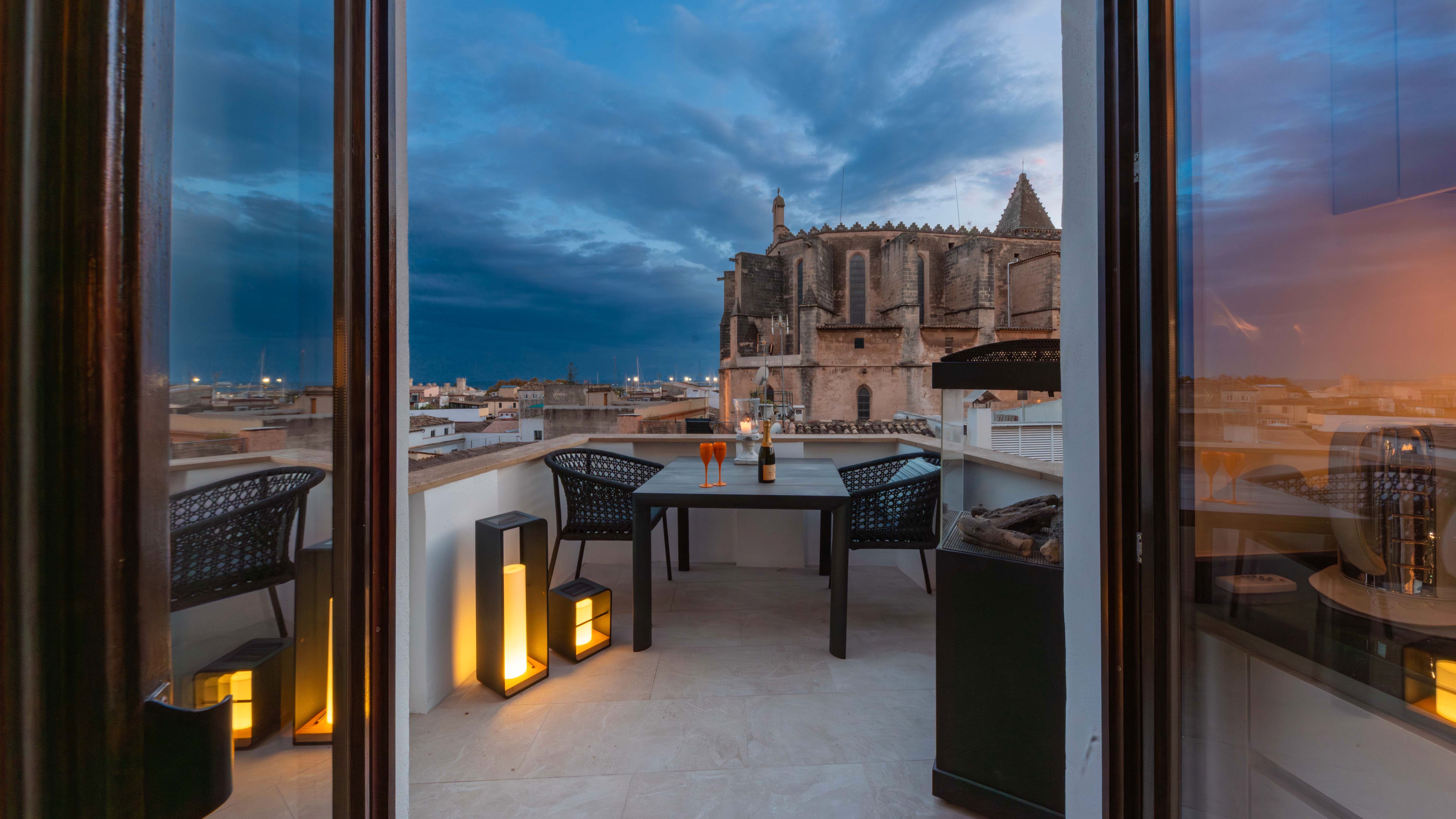 Terrassa de Àtic en venda en  Palma de Mallorca amb Aire condicionat i Moblat